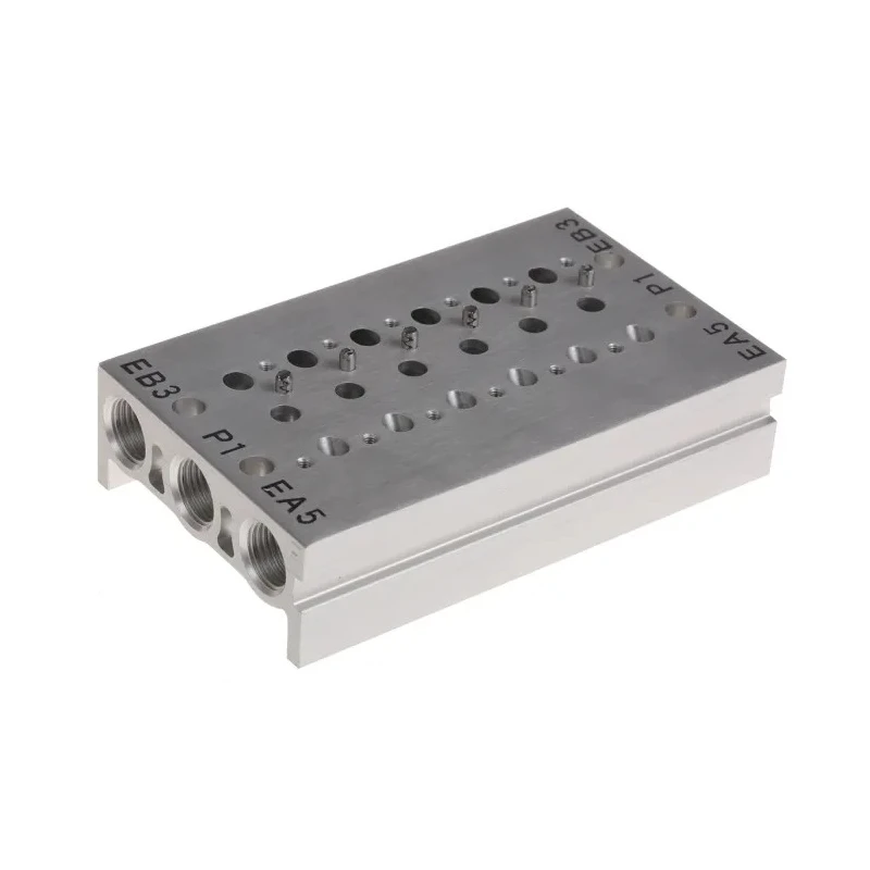 SMC SS5Y series 6 Station G Thread Die Cast Aluminium Manifold for SY3000/5000/7000 