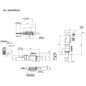 SMC SS5Y series 6 Station G Thread Die Cast Aluminium Manifold for SY3000/5000/7000 