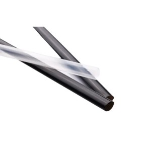 RS PRO High Temperature Heat Shrink Tubing Clear 1.2 mm Sleeve Diameter x 1.2 m Length 2:1 Ratio HTK150 Series 234-5936