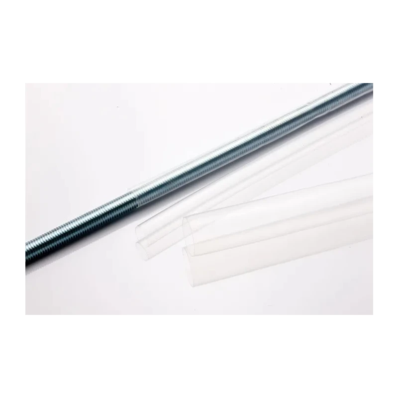 RS PRO Heat Shrink Tubing Transparent 4.8 mm Sleeve Diameter 1.2m Length 2:1 Shrink Ratio KYNAR Series 234-5952
