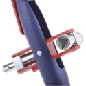 Knipex Plastic 6-way Control Cabinet Key Nickel Finish Model 00 11 07