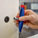 Knipex Plastic 6-way Control Cabinet Key Nickel Finish Model 00 11 07