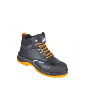 Himalayan Black Steel Toe Capped Unisex Safety Boots EU 41, EN ISO 20345:2011 B5400/07