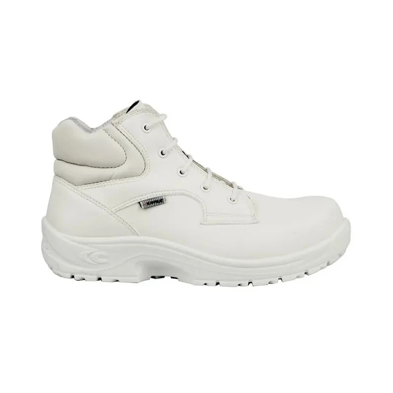 Cofra Unisex Safety Boots ROMULUS S2 SRC White Non-Metal Toe Capped, EU 46, Lace Up Closure 10010-N00.W46