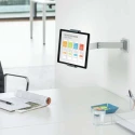 Durable Aluminium Wall Mount Tablet Stand Kit Adjustable Tilt and 360° Rotation 7-13 Inch Tablets 893423