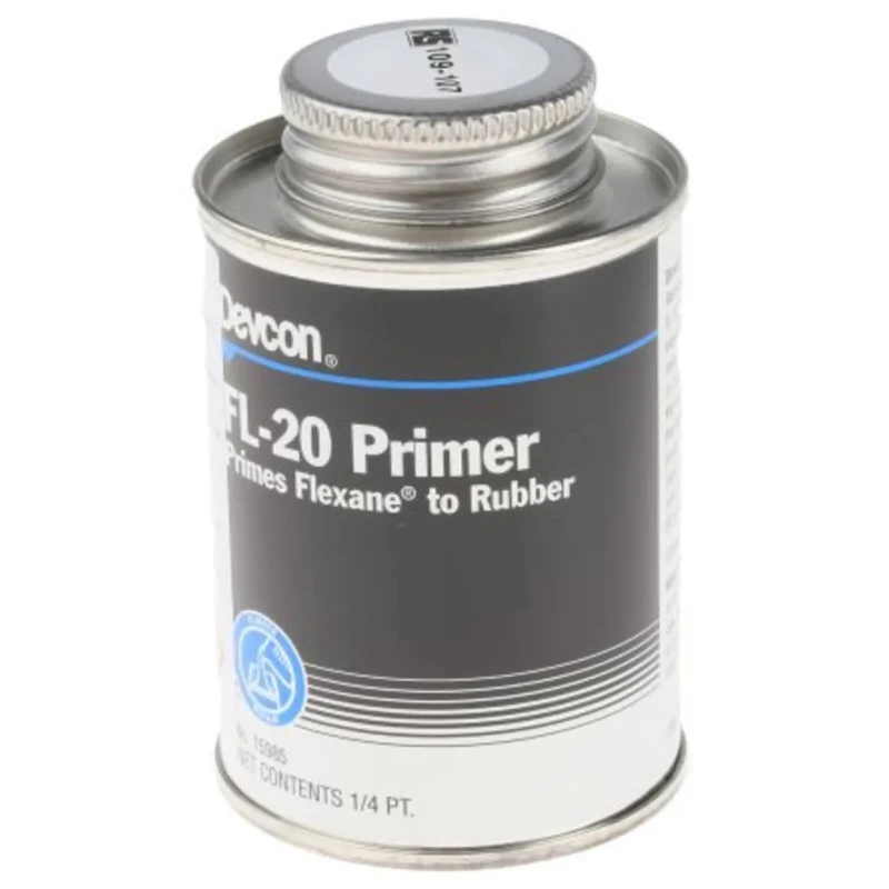 ITW Devcon Orange Flexane Bottle Adhesive Primer for use with Wood, Concrete, Metals, Fibreglass, Rubber, 112 g 15985