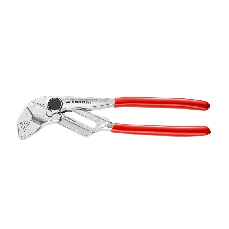 Facom 1-Piece Plier Wrench Angled Head 250mm Overall Length PWF250GPF