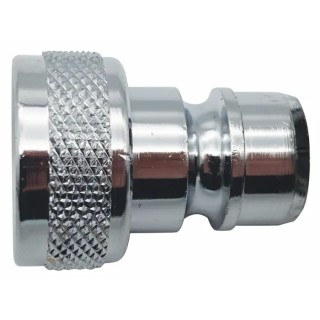 RS PRO Hose Connector 11 mm ID, 35 bar Chrome Plated Brass BSPP Thread 234-9562