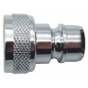 RS PRO Hose Connector 11 mm ID, 35 bar Chrome Plated Brass BSPP Thread 234-9562