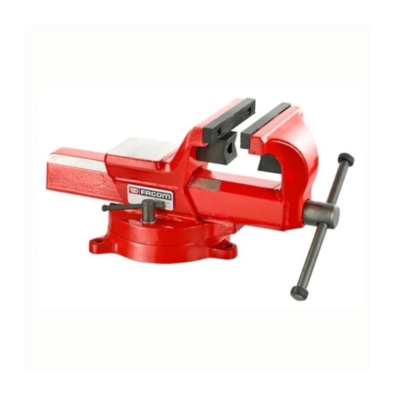Facom Bench Vice with 75 mm Jaw Width and 150 mm Jaw Opening, Bolt Mount, 12.8 kg 1224.125