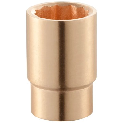 Facom 12 Point Square Drive Socket 19.05 mm Drive Size 34.93 mm Socket Size 60 mm Overall Length K.1P3/8SR