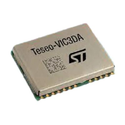 STMicroelectronics GPS Module TESEO-VIC3DA -156 dBm Sensitivity, I2C UART Interface, 2.97-3.63 V Supply TESEO-VIC3DA