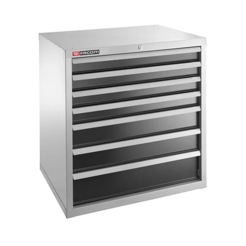 Facom Heavy Load Industrial Drawer Unit 7 Drawers 680mm Depth 2937B