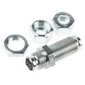 Parker Hydraulic Fitting 24° Angle Stainless Steel Steel Brass Zinc Plated Chromium Finish 15mm Hose ID SV15LCF