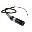 Global Laser Continuous Wave Red Laser Module 633 nm 1.5 mW Optical Output, TTL Control, Ellipse Pattern 1068-40-000
