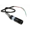 Global Laser Continuous Wave Red Laser Module 633 nm 1.5 mW Optical Output, TTL Control, Ellipse Pattern 1068-40-000