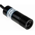 Global Laser Continuous Wave Red Laser Module 633 nm 1.5 mW Optical Output, TTL Control, Ellipse Pattern 1068-40-000