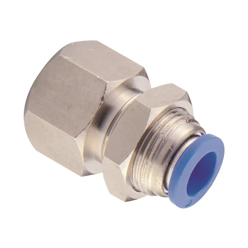 RS PRO Brass Pneumatic Fitting Female 1/2 in BSP Thread PMF-G Series 235-1213