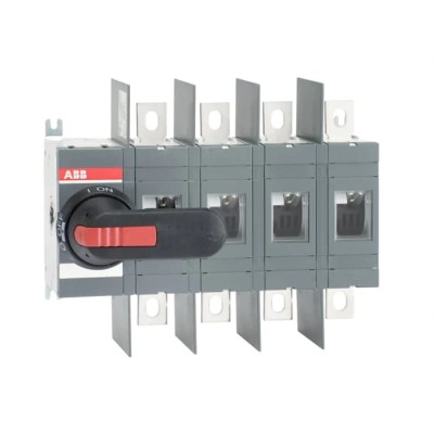 ABB 4-Pole Surface Mount Switch Disconnector IP65, 400A, 10W, OT Series, Lug Terminal 