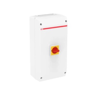 ABB 3-Pole Screw Mount IP65 Rated Switch Disconnector 125A 45 kW OTP Series 