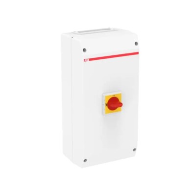 ABB 3-Pole Screw Mount IP65 Rated Switch Disconnector 125A 45 kW OTP Series 