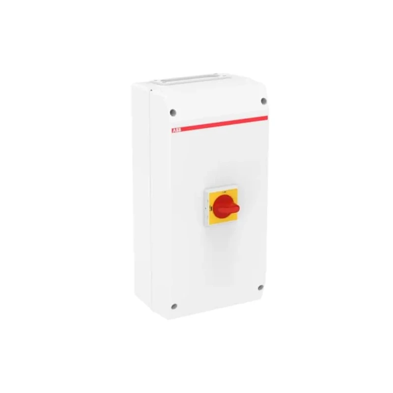 ABB 3-Pole Screw Mount IP65 Rated Switch Disconnector 125A 45 kW OTP Series 