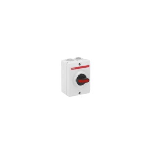 ABB 3-Pole Switch Disconnector IP65, 32A, 7.5 kW, Screw Clamp Terminal, Padlock Compatible 