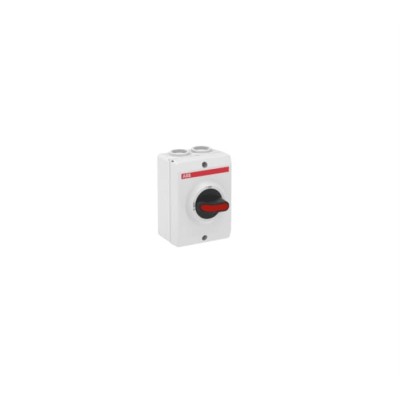 ABB 3-Pole Switch Disconnector IP65, 32A, 7.5 kW, Screw Clamp Terminal, Padlock Compatible 