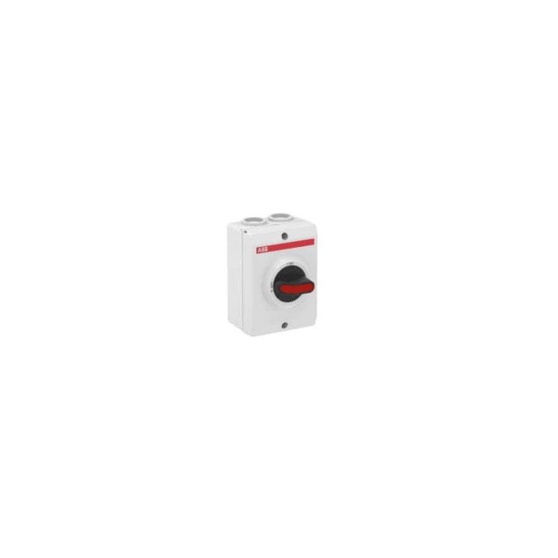 ABB 3-Pole Switch Disconnector IP65, 32A, 7.5 kW, Screw Clamp Terminal, Padlock Compatible 