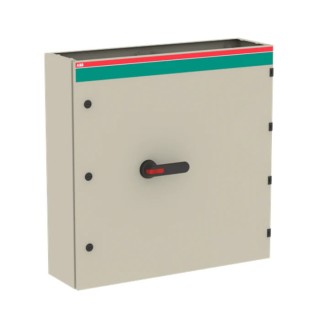 ABB 4-Pole Screw Mount Switch Disconnector IP54, 200A, 200 kW, Black Handle, Series OT 