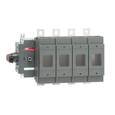 ABB Fuse Switch Disconnector 4-Pole 250A Base Mount with Direct Mounted Handle 1SCA022870R8400