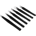 Bernstein Steel ESD Safe Precision Tweezer Set 6 Pieces Anti-Magnetic Anti-Acid DIN EN 61340 Series 5-060