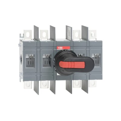 ABB 4-Pole Screw Switch Disconnector IP65, IP00, 200A, 200 kW OT Series 1SCA022741R8880