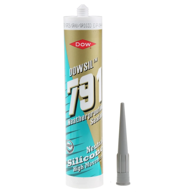 Geocel Weatherproofing Silicone Sealant Grey Paste 310 ml Cartridge 6011019
