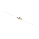 RS PRO Film Capacitor 1 nF 160 V DC Axial Through Hole FSC Series 0.4 mm Lead Diameter 10 mm Length 85°C Maximum 113-320