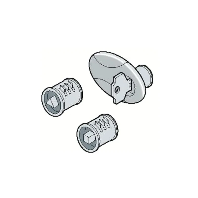 ABB Grey Steel Cabinet Lock IP66 Protection 1SL0459A00