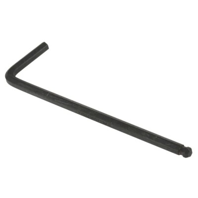 Facom L Hex Key with Long Arm, Silicon Steel, Phosphate Coated, 4 mm Hex Size, 100 mm Length 83SH.4