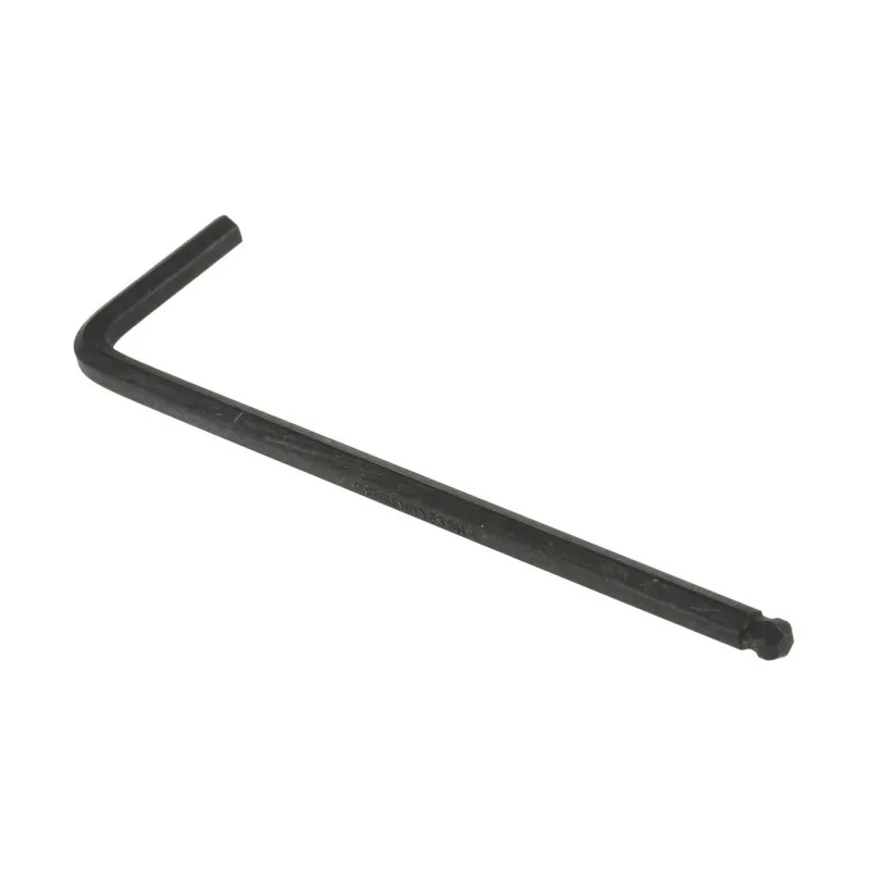 Facom L Hex Key with Long Arm, Silicon Steel, Phosphate Coated, 4 mm Hex Size, 100 mm Length 83SH.4
