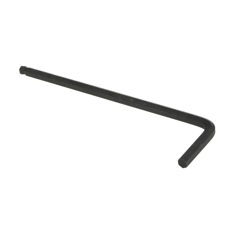Facom L Hex Key with Long Arm, Silicon Steel, Phosphate Coated, 4 mm Hex Size, 100 mm Length 83SH.4