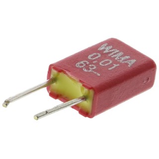 WIMA MKS02 Film Capacitor 10 nF 40V AC 63V DC Through Hole Mount MKS02