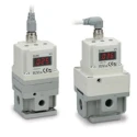 SMC Type G Pneumatic Regulator 1/4 in 0.5 bar Maximum Operating Temperature 50°C ITV2050-31F2BL3