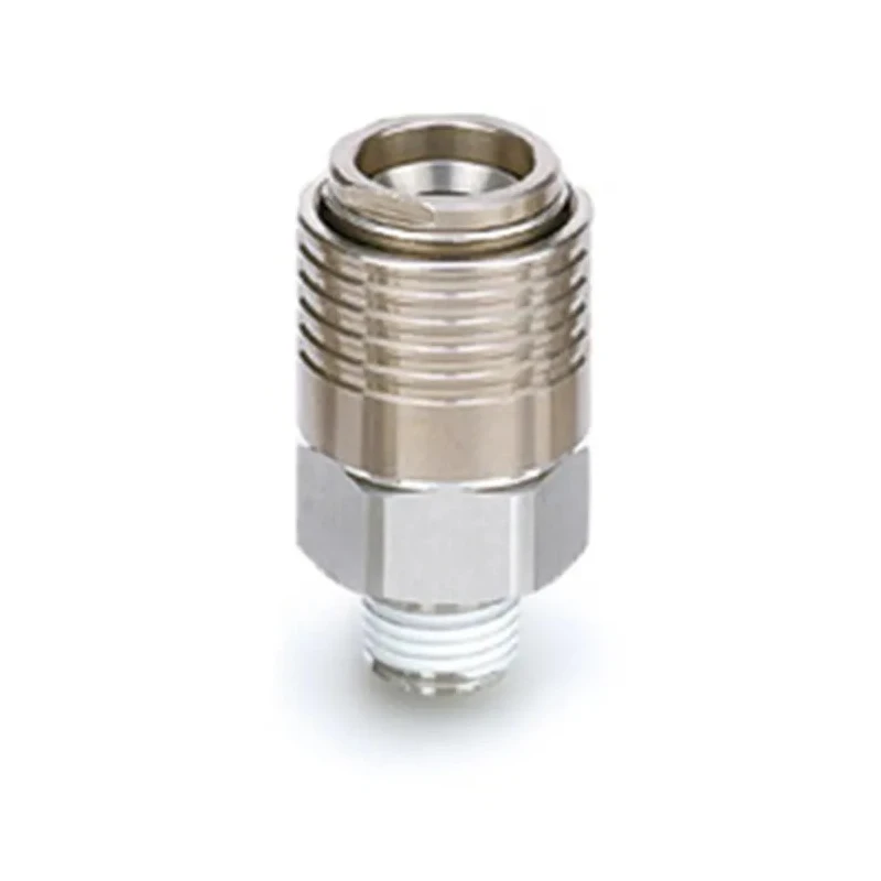 SMC Stainless Steel Pneumatic Quick Connect Coupling R 1/8 in Male Male Straight Fitting KKA3S-01M