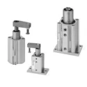 SMC Pneumatic Cylinder, Bore Diameter 16mm, Stroke Length 10mm, Maximum Operating Pressure 10 bar, Aluminium MKB16-10RZ