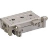 SMC Pneumatic Guide Cylinder 8 mm Bore, MXS Series, 30 mm Stroke, Double Acting, Aluminium Alloy Body MXS8L-30