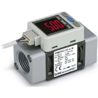 SMC Flow Controller 1000L/min, PNP Open Collector Output, 24V, LCD Display PFMB7102
