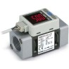 SMC Flow Controller 1000L/min, PNP Open Collector Output, 24V, LCD Display PFMB7102