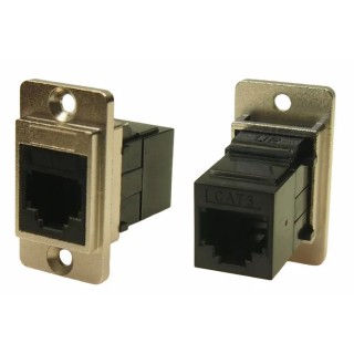 RS PRO FT Series RJ11 Connector Female Panel Mount Cat3 Rectangular 1 Port 6 Way RJ11