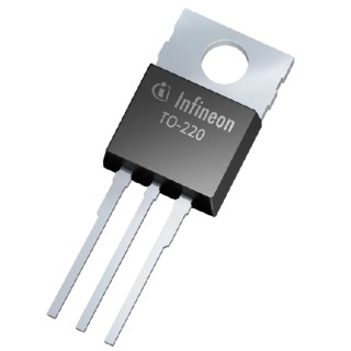 Infineon IPP Type P-Channel MOSFET, 62 A, 100 V Enhancement Mode, 3-Pin TO-220 Package IPP330P10NMAKSA1