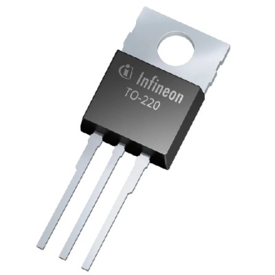 Infineon IPP Type P-Channel MOSFET, 62 A, 100 V Enhancement Mode, 3-Pin TO-220 Package IPP330P10NMAKSA1