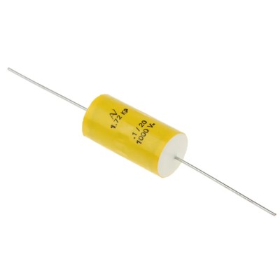 KEMET A72 Film Capacitor 100nF ±20% 1kV DC 400V AC Through Hole A72QT3100AA02M